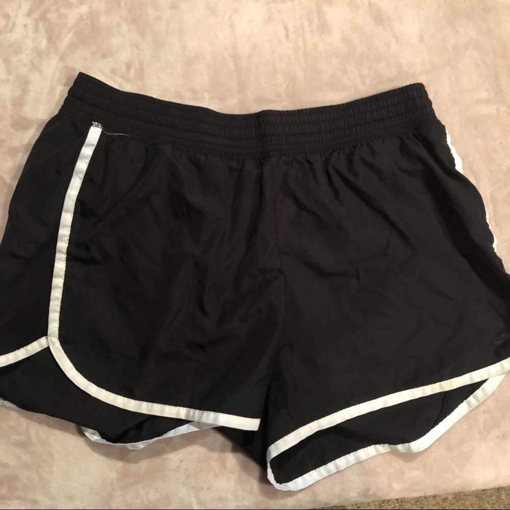 Champion black running shorts